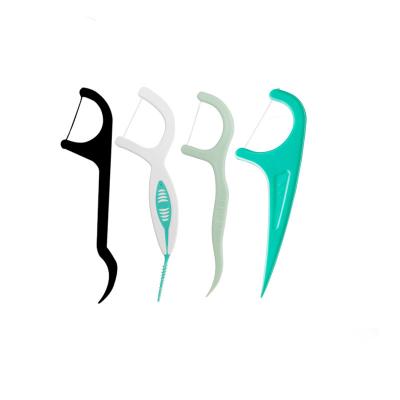 Biodegradable floss picks
