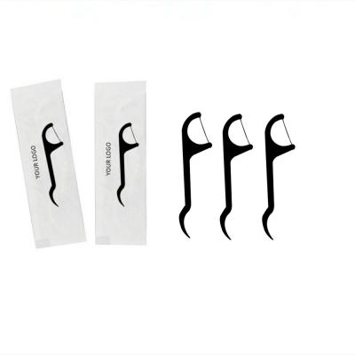 Charcoal Floss Picks 